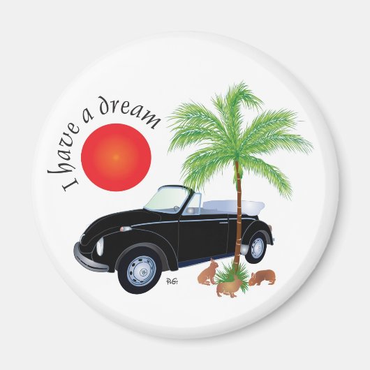 Ik heb een droom Magnet (Voorkant)