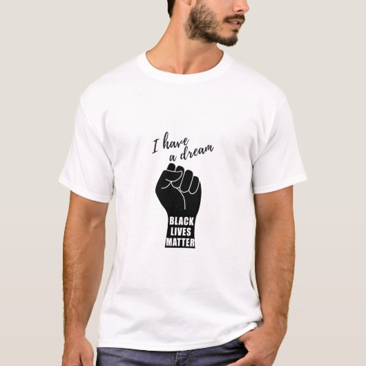 Ik heb een droom - Martin Luther King T-shirt (Voorkant)