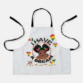 "Ik heb een droom" Schort (Voorkant)