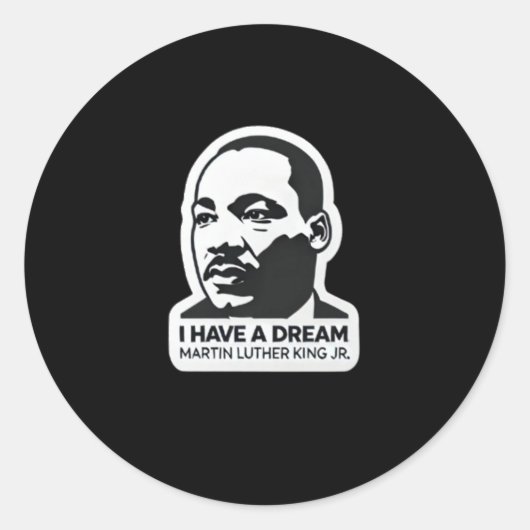 Ik heb een droom Sticker 1 (Voorkant)