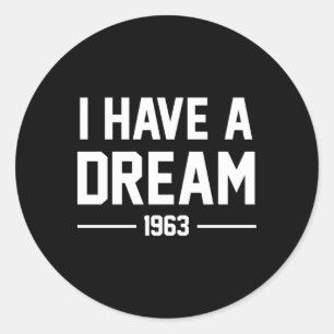 Ik heb een droom Sticker 1962