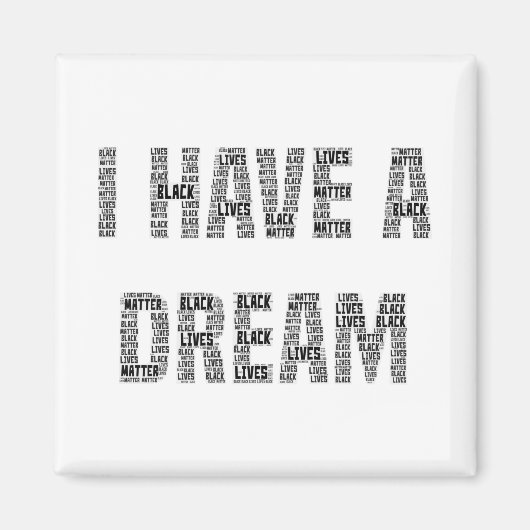 Ik heb een droomzwarte levenszaak magneet (Voorkant)