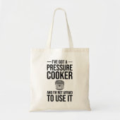 Ik heb een drukcabine tote bag (Voorkant)