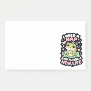 Ik heb een dutje nodig en misschien een nieuw leve post-it® notes