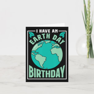 Ik heb een Earth Day Conservation Natuur S Kaart