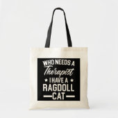 Ik heb een eigenaar van een ragdoll-kat nodig. tote bag (Voorkant)