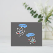 Ik heb een elektronenwetenschap verloren briefkaart (Staand voorkant)