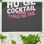Ik heb een enorme cocktail nodig Grappig Theedoek (Gevouwen)