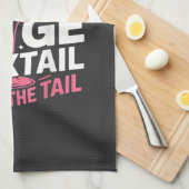 Ik heb een enorme cocktail nodig Grappig Theedoek (Quarter Fold)