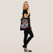 Ik heb een enorme cocktail nodig Grappig Tote Bag (Op model)