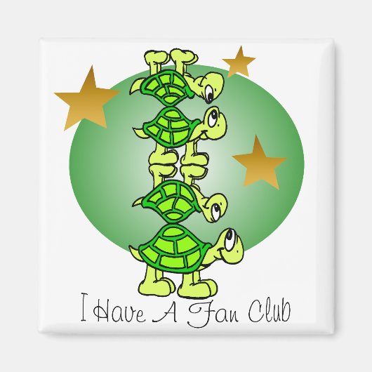 Ik heb een fanclub magneet (Voorkant)