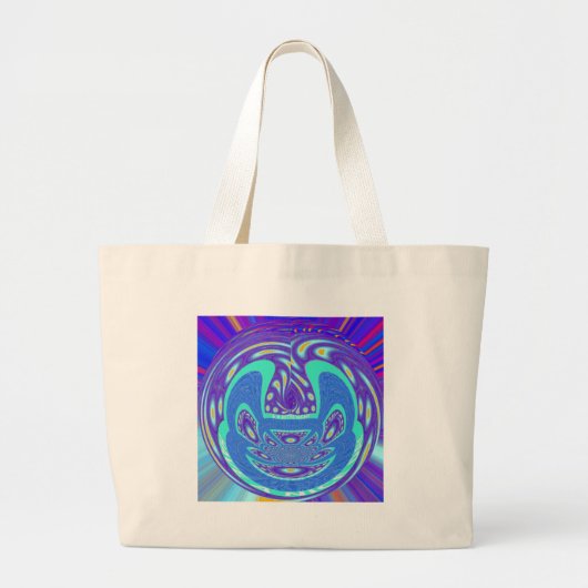 Ik heb een fijne dag grote tote bag (Voorkant)