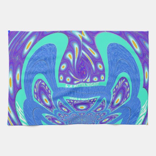 Ik heb een fijne dag theedoek (Horizontaal)