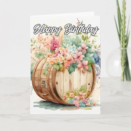 Ik heb een fijne verjaardag kaart (Voorkant)