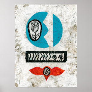 Ik heb een Flower Poster Wall Art gemaakt