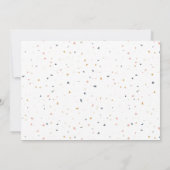 Ik heb een foto gemaakt van een moderne Baby geboo Kaart (Achterkant)