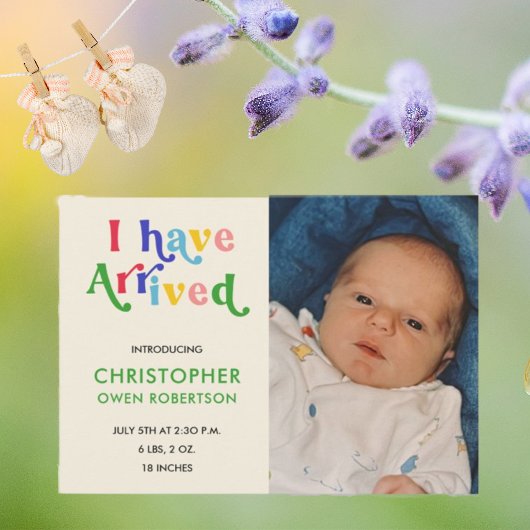 Ik heb een foto gemaakt van elke aankondiging van 