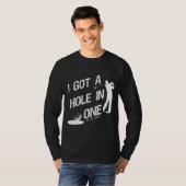 Ik heb een gat in één voor een Golfventilator.  T-shirt (Voorkant volledig)