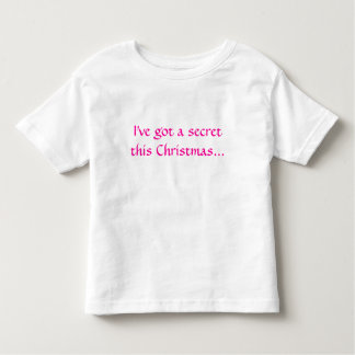 Ik heb een geheim deze kerst... kinder shirts
