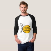 Ik heb een geheugen probleem. Alzheimer, dementie. T-shirt (Voorkant volledig)