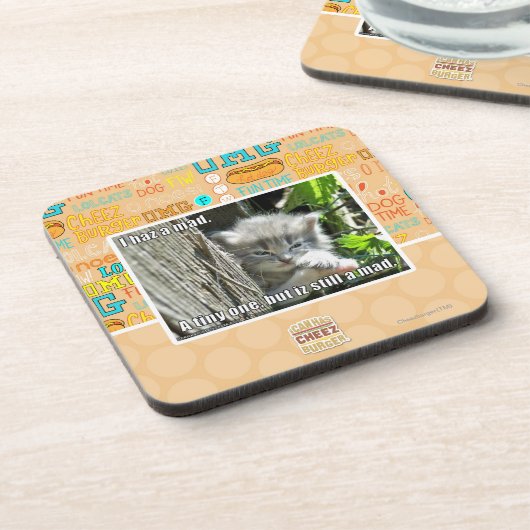 Ik heb een gek bier onderzetter (Linkerzijde)