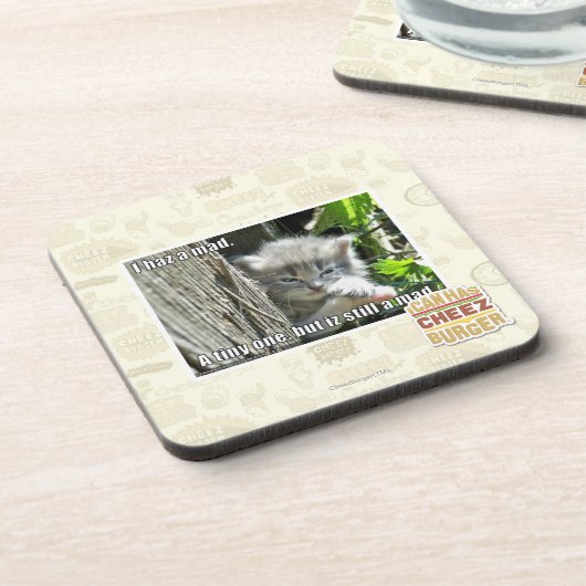 Ik heb een gek bier onderzetter (Linkerzijde)