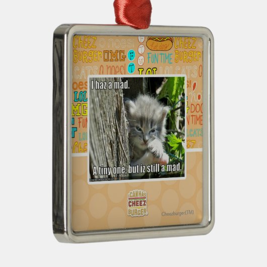 Ik heb een gek metalen ornament (Rechts)