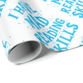 ik heb een gekke leesvaardigheid cadeaupapier (Rol Hoek)