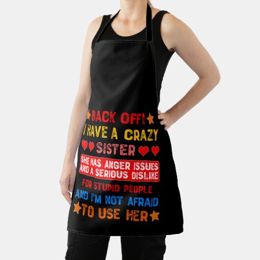 Ik heb een gekke zuster. schort (Insitu)