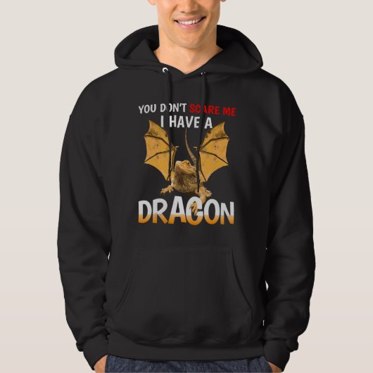 Ik heb een gepantserde drakenhagedireptiel Kind Hoodie (Voorkant)