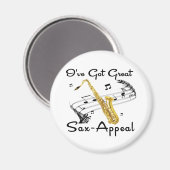 Ik heb een geweldige Sax-Hogere Magneet (Voorkant / Achterkant)