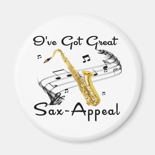 Ik heb een geweldige Sax-Hogere Magneet (Voorkant)