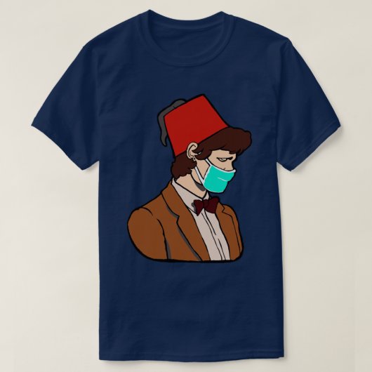 Ik heb een gezichtsmasker Draag. T-shirt (Design voorkant)