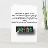 Ik heb een goed oor...Wenskaart Kaart (Achterkant)