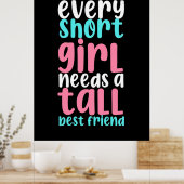 Ik heb een goede vriend nodig poster (Keuken)
