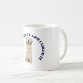 Ik heb een Golden Retreiver gekust Koffiemok (Voorkant rechts)