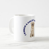 Ik heb een Golden Retreiver gekust Koffiemok (Voorkant links)