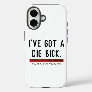 Ik heb een Graf Bick Grappig Cadeau iPhone 16 Hoesje