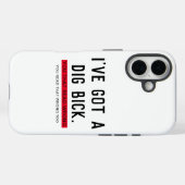 Ik heb een Graf Bick Grappig Cadeau Case-Mate iPhone Case (Achterkant (horizontaal))