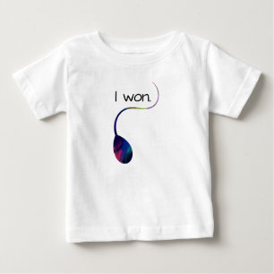 Ik heb een grappig Baby T-shirt gewonnen
