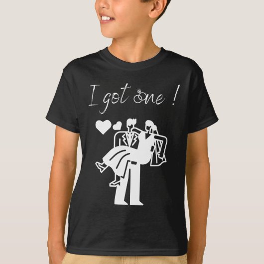 Ik heb een grappige bruid Mannen Groom Wedding Par T-shirt (Voorkant)