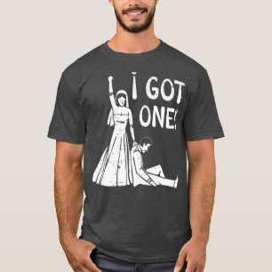 Ik heb één grappige bruid vrijgezellenfeest bruilo t-shirt