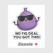 Ik heb een grappige fruitpun. sticker (Vel)