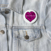 Ik heb een groot hart. ronde button 5,7 cm (In situ)
