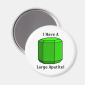 Ik heb een grote apatiet! magneet (Voorkant / Achterkant)