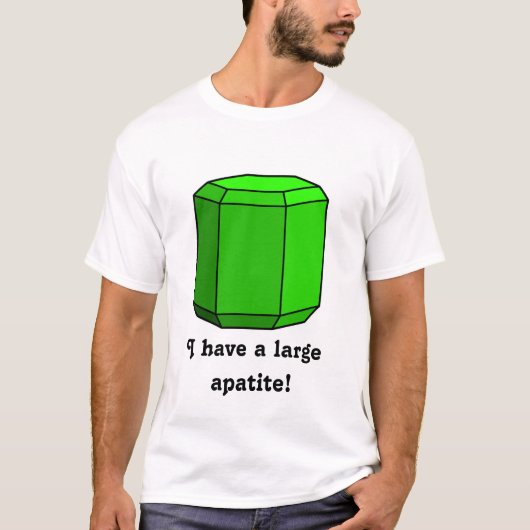 Ik heb een grote apatiet! t-shirt (Voorkant)