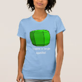 Ik heb een grote apatiet! t-shirt (Voorkant)