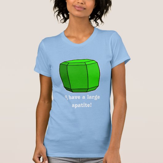 Ik heb een grote apatiet! t-shirt (Voorkant)