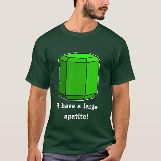 Ik heb een grote apatiet! t-shirt (Voorkant)