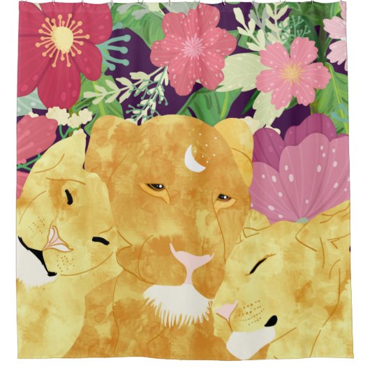 Ik heb een grote belofte gedaan. douchegordijn (Voorkant)